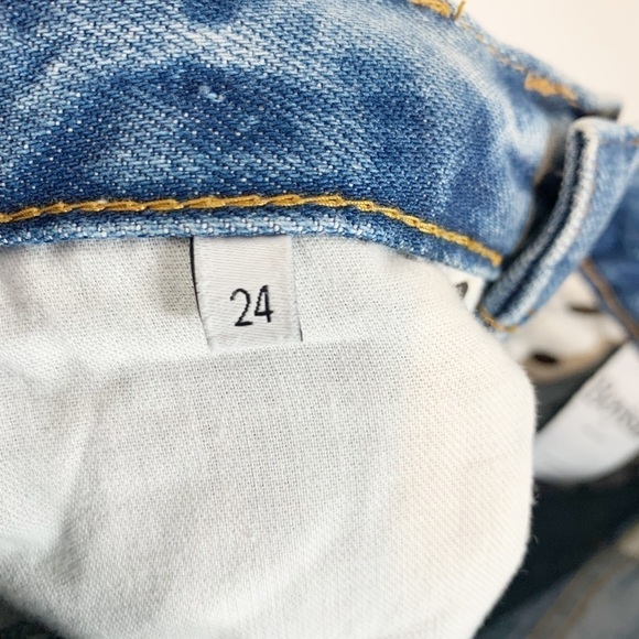 Boyish Billy High Waist Distressed Jeans Size 24 - Picture 9 of 10